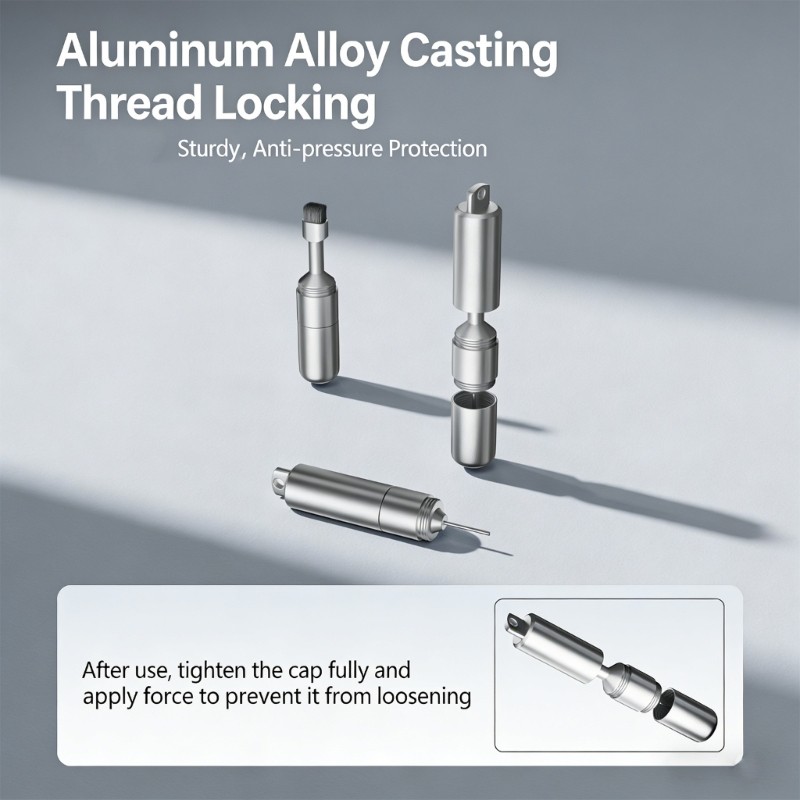 Handy Metal Keychains with Card Pin and Dust Cleaning Brush for Smartphones
