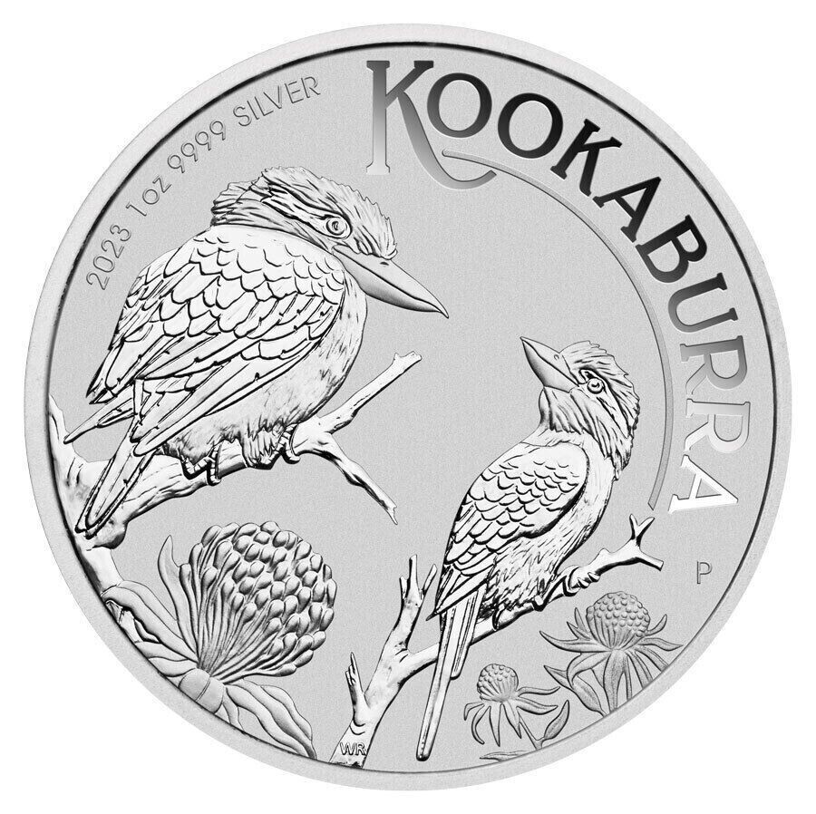 2023 Australia Kookaburra 1 oz .9999 Fine Silver Bullion Coin BU in Capsule