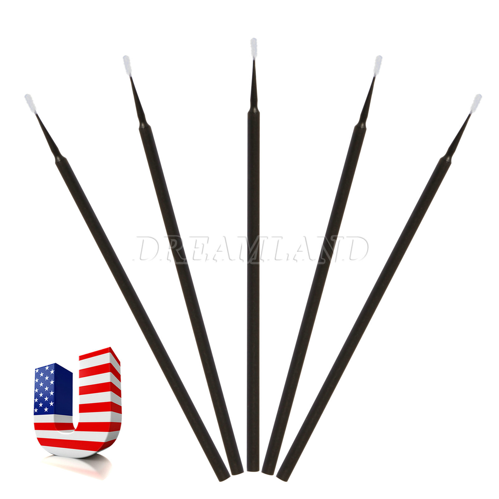 400pcs Dental Micro Applicator Brush Microbrush Tips Regular/Fine/Ultrafine