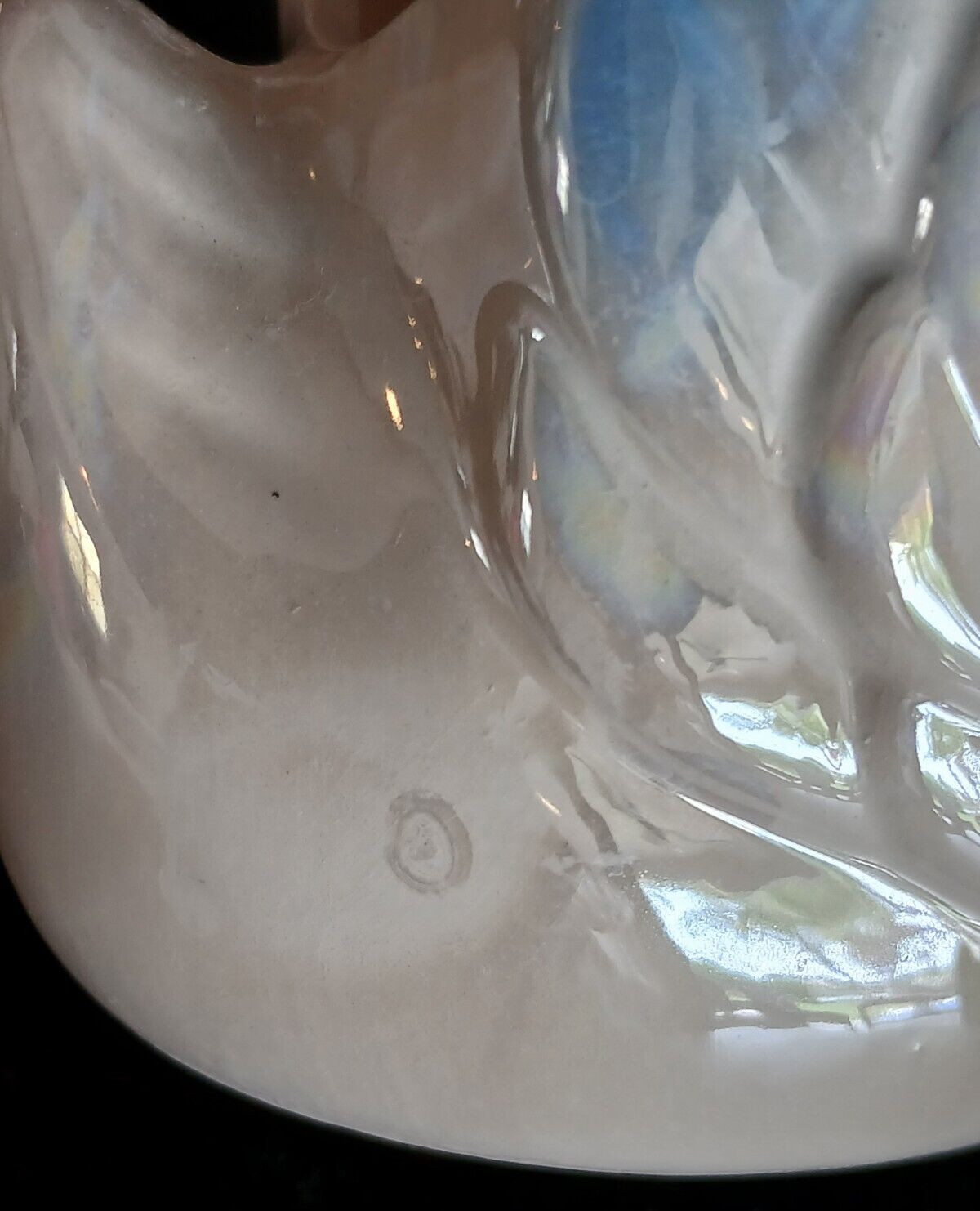 Ceramic Swan Planter 5.5" Tall Vintage