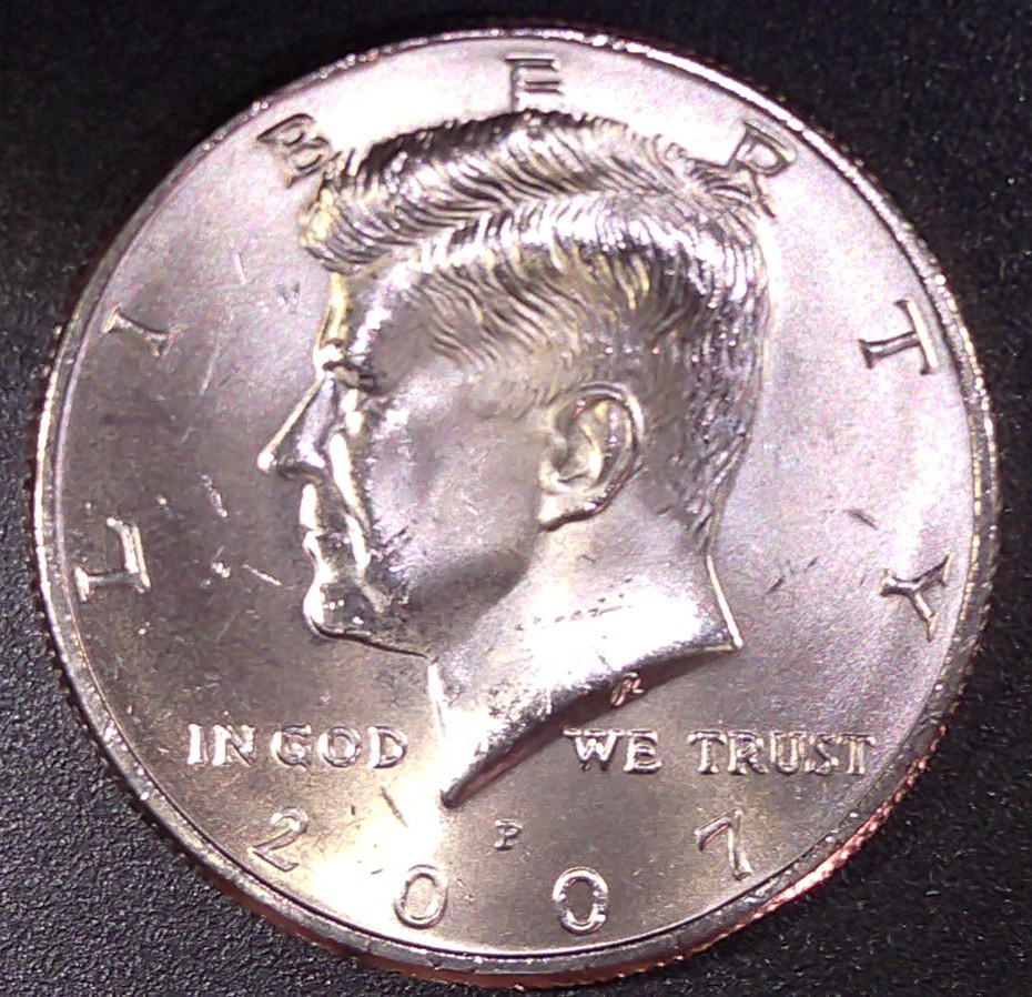 2007-P Kennedy Half Dollar NIFC Brilliant Uncirculated Low Mintage Philadelphia