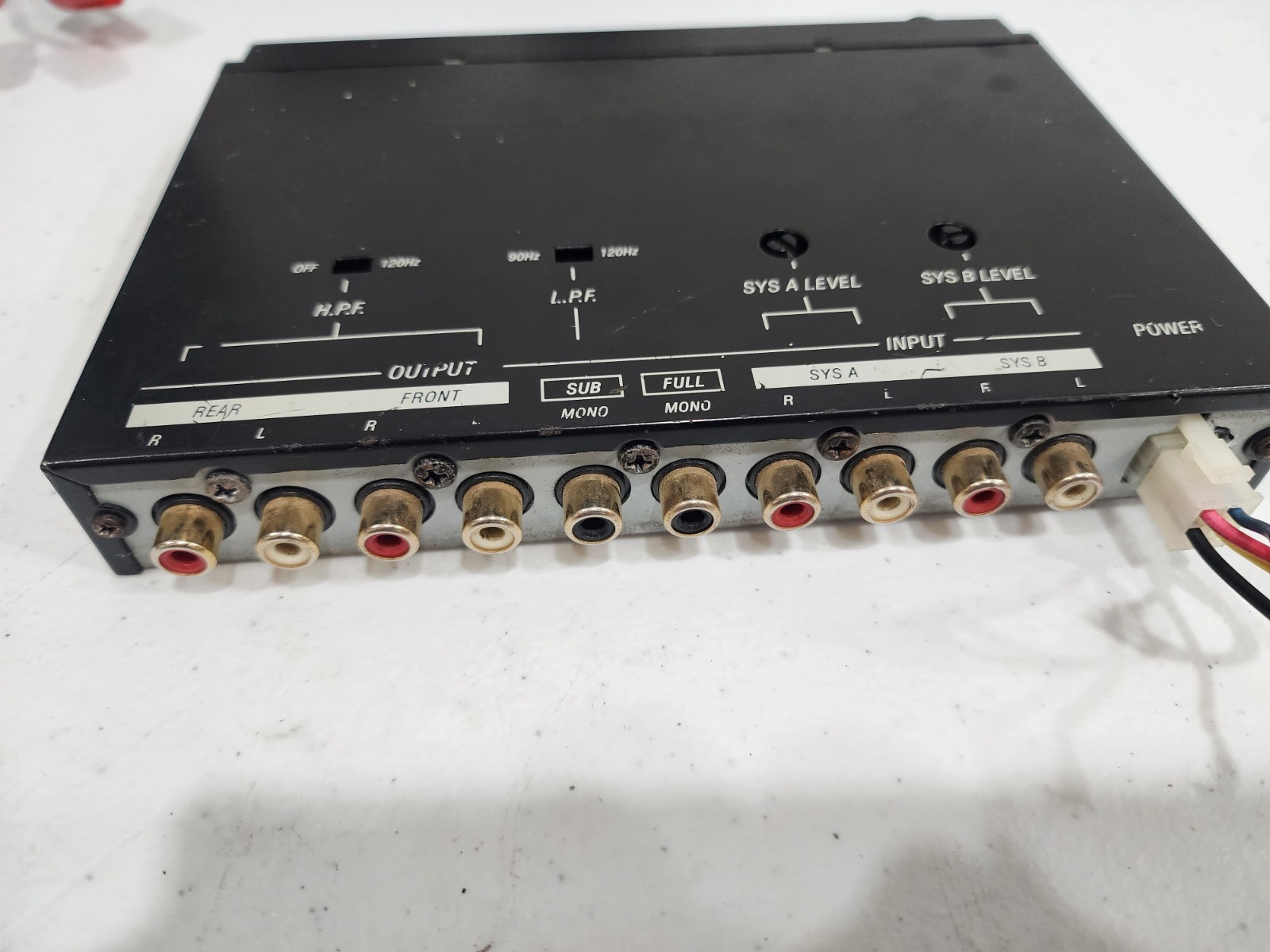 Eclipse EQ1000 Old School Car Equalizer Pre Amp eq1000