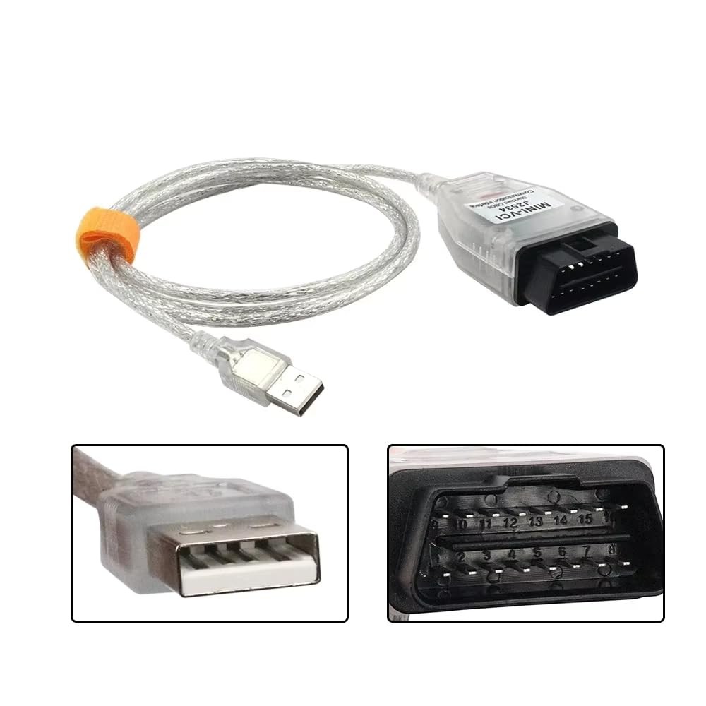 PARANNIC Mini VCI J2534 Cable V18.00.008 Latest Version, OBD2 Cable...