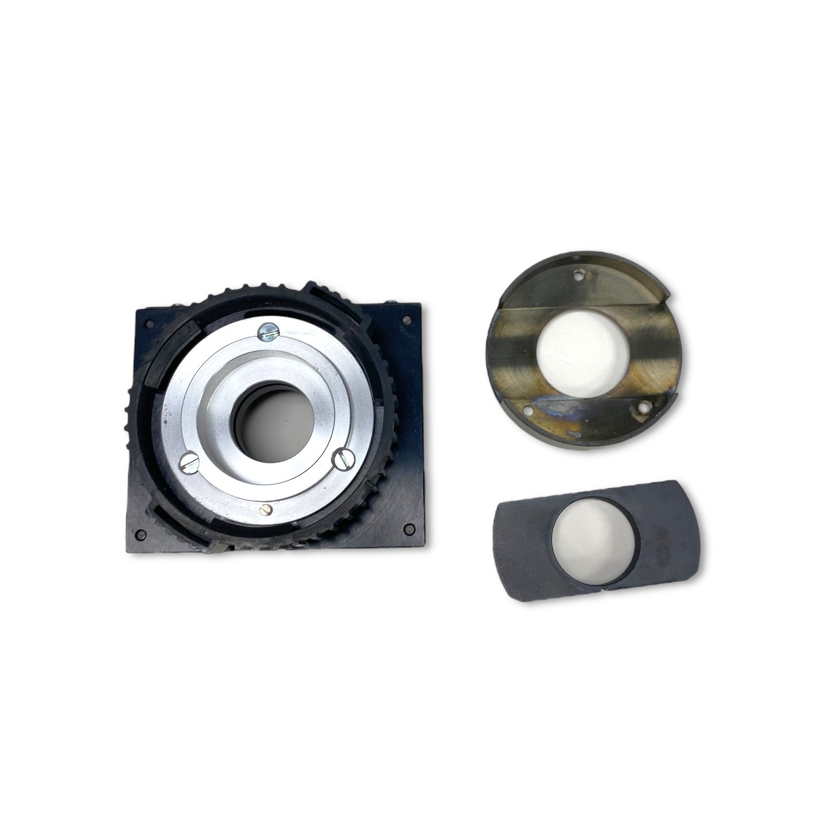 Nikon Microphot FX Microscope Mounts Part and Slide Filter, 3 Pcs
