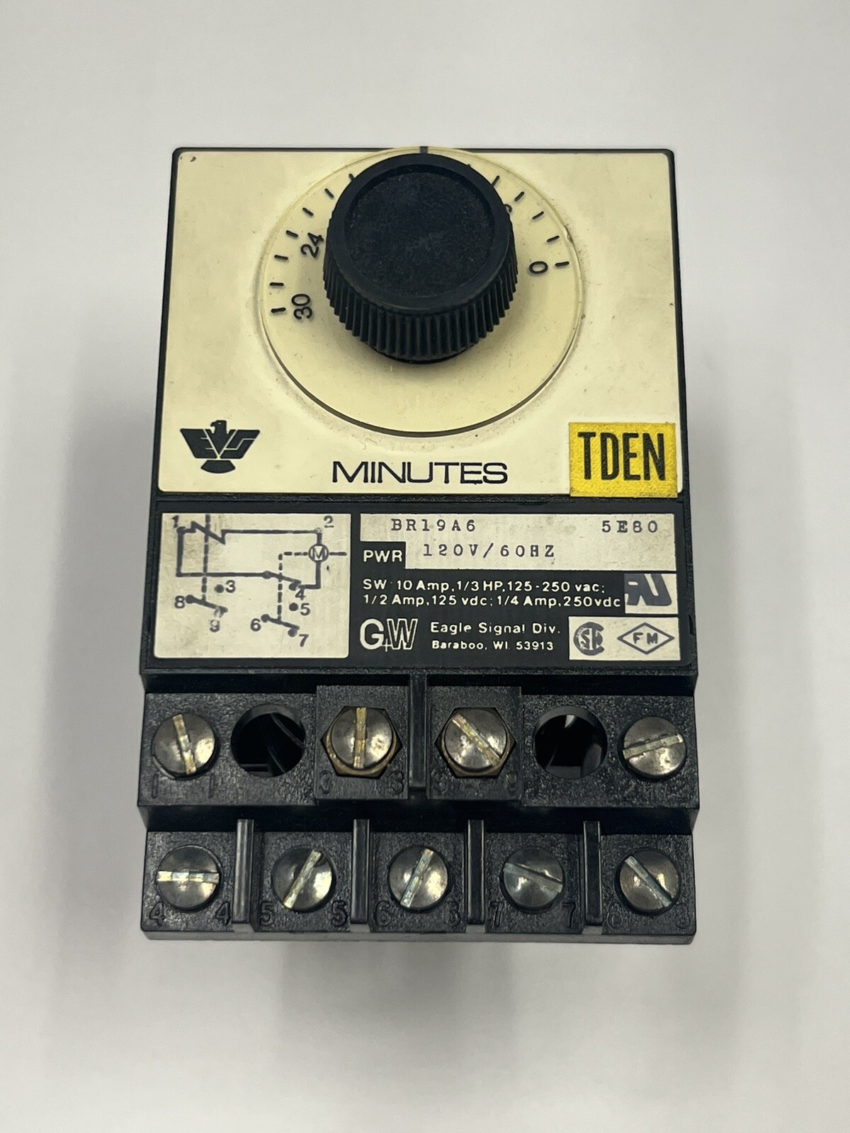 GW EAGLE SIGNAL BR19A6 / 5EA0 TIMER 10A