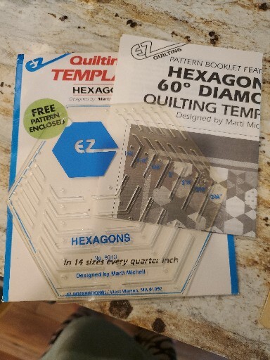 Vintage EZ Quilting DRESDEN PLATE Quilting Template / PATTERN~ FREE Shipping