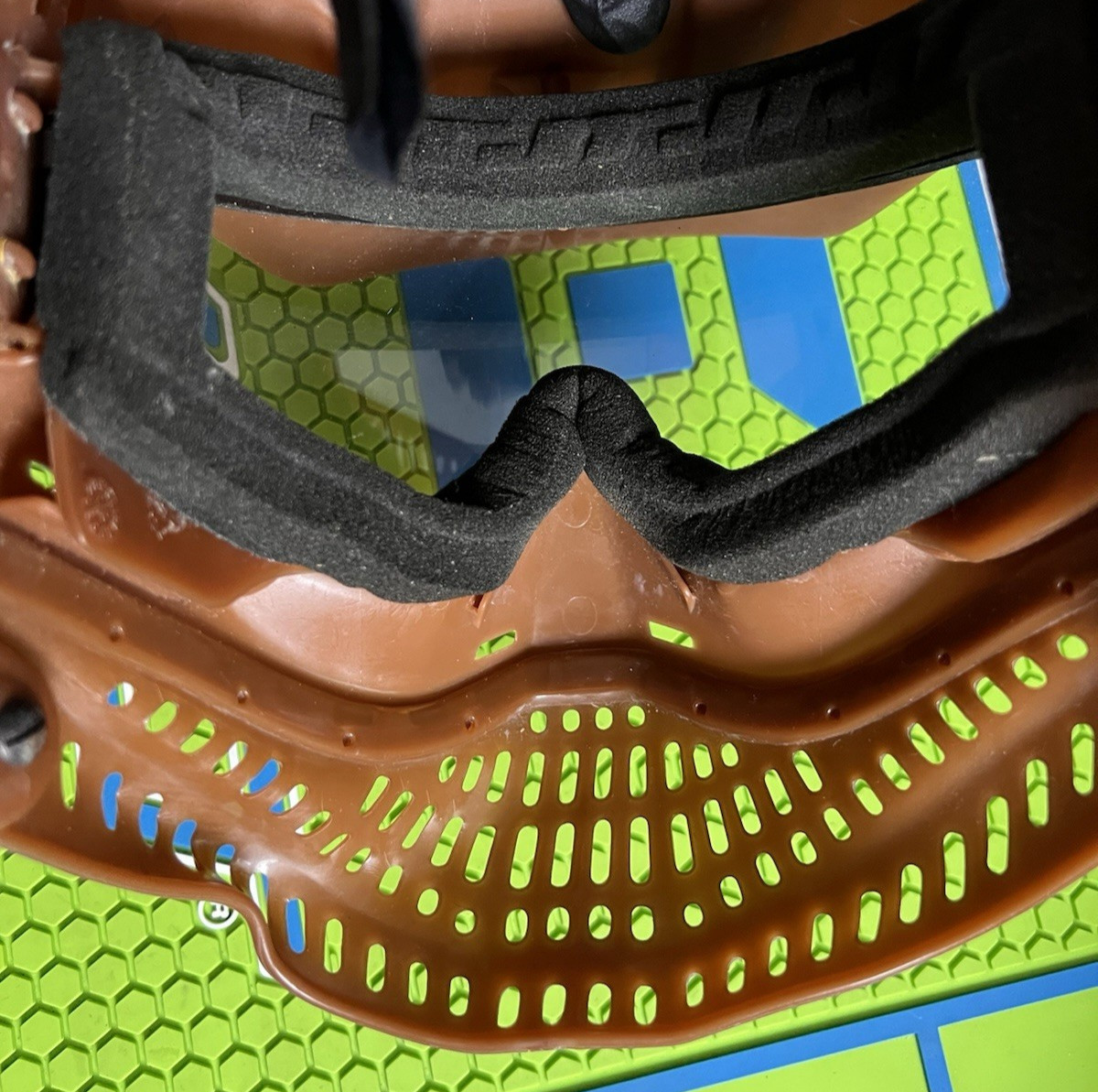 JT PROFLEX IZE - OG / BROWN - PAINTALL MASK GOGGLES - VINTAGE PROSHIELD THIN