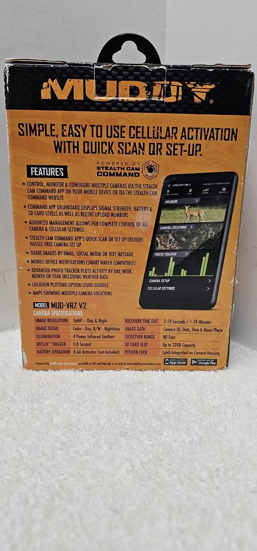 Muddy Manifest Cellular Trail Camera