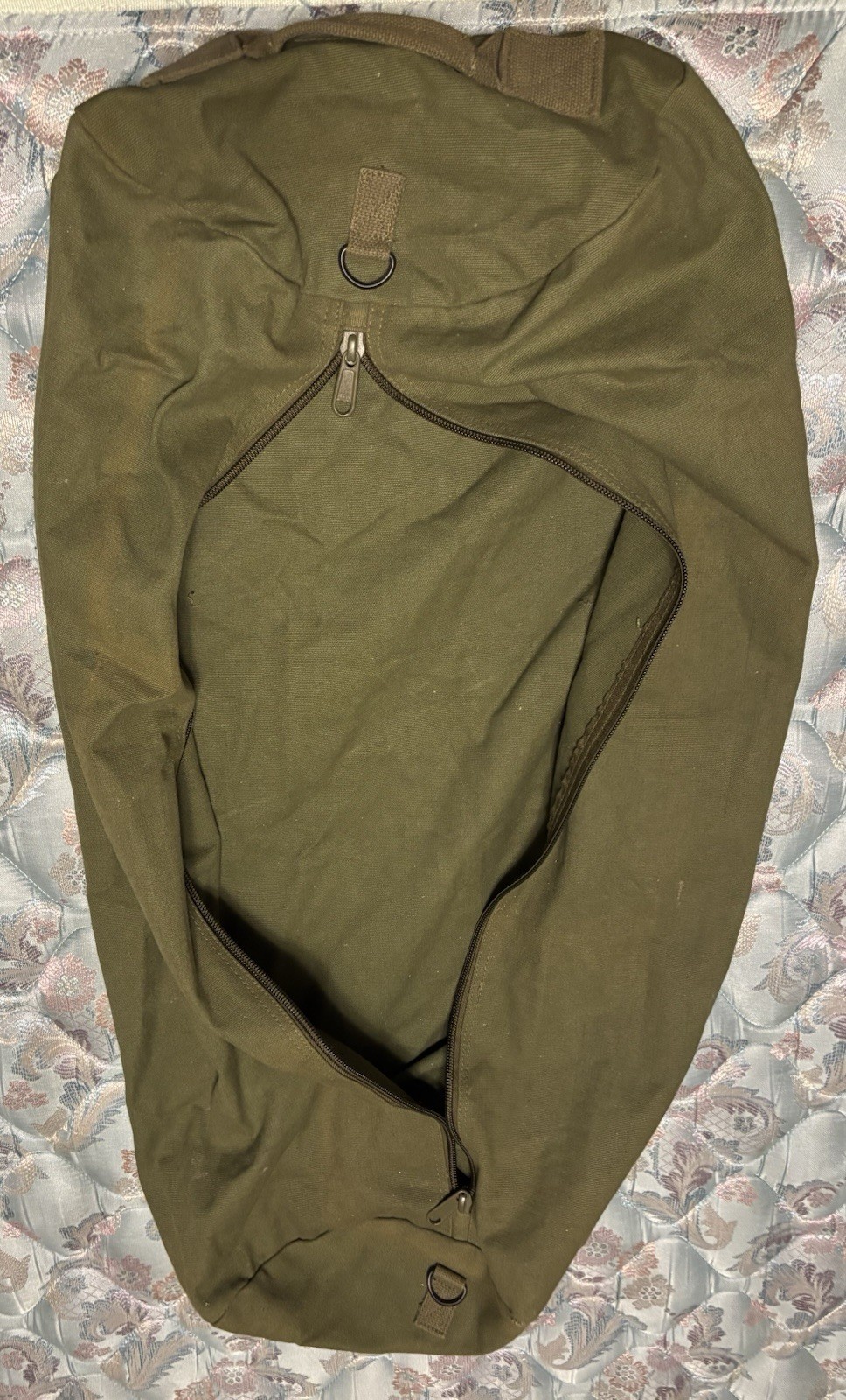 US Army OD Green Duffel Bag