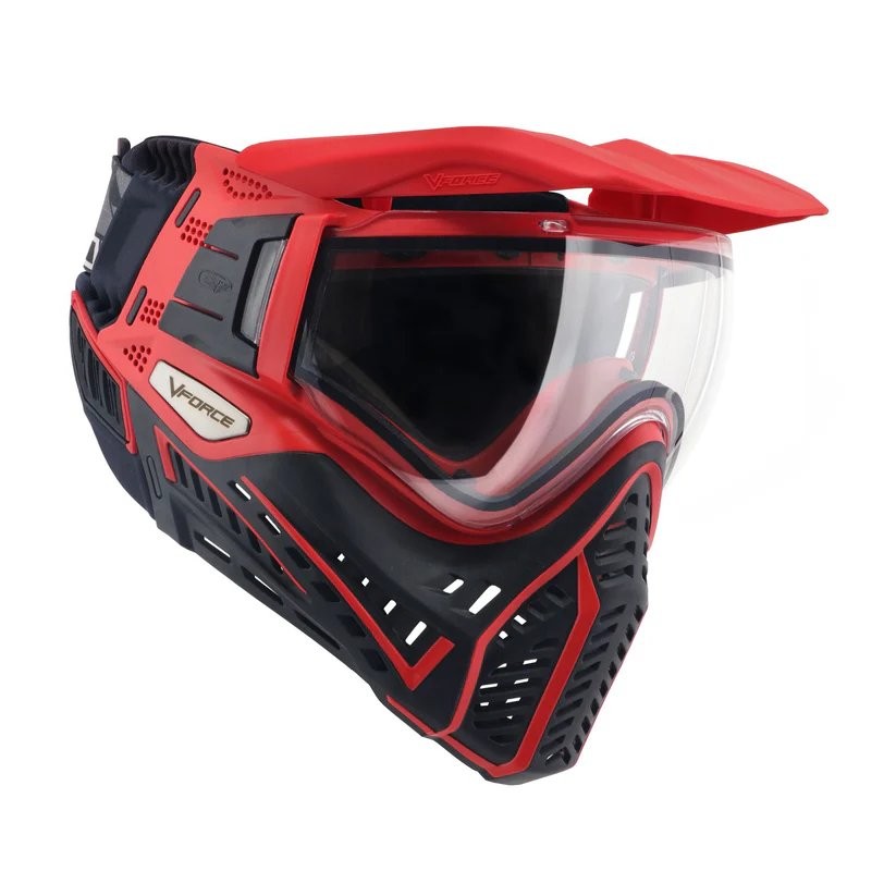 VForce Profiler 2.0 Paintball Mask / Goggles - Black / Red