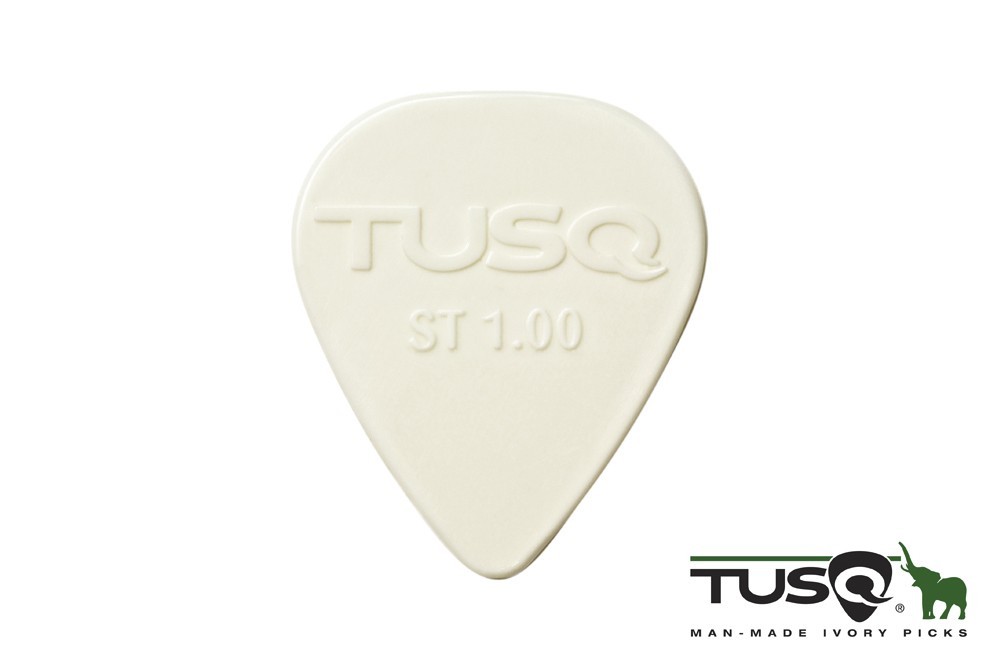 Genuine TUSQ Guitar Picks 1.00 mm Bright tone - 6 pieces PQP-0100-W6 NEW!