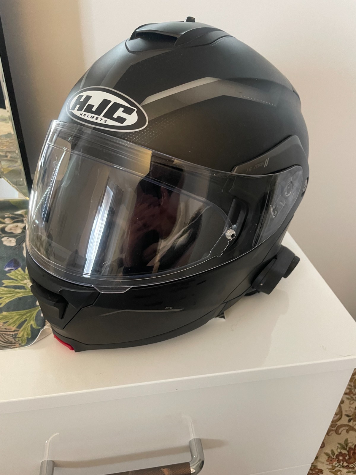 HJC IS-Max 2 Modular Helmet – Medium + Bluetooth Communication System