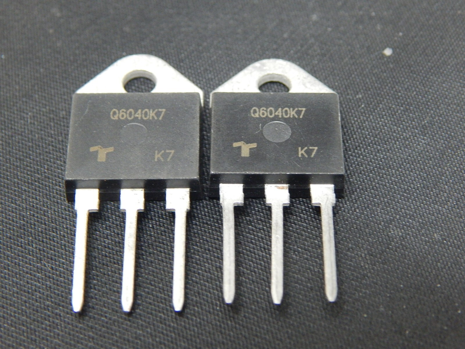 TECCOR Q6040K7 TO-218AC 40A 600V TRIAC - LOT OF 2 TRIAC'S - USA FAST SHIPPING
