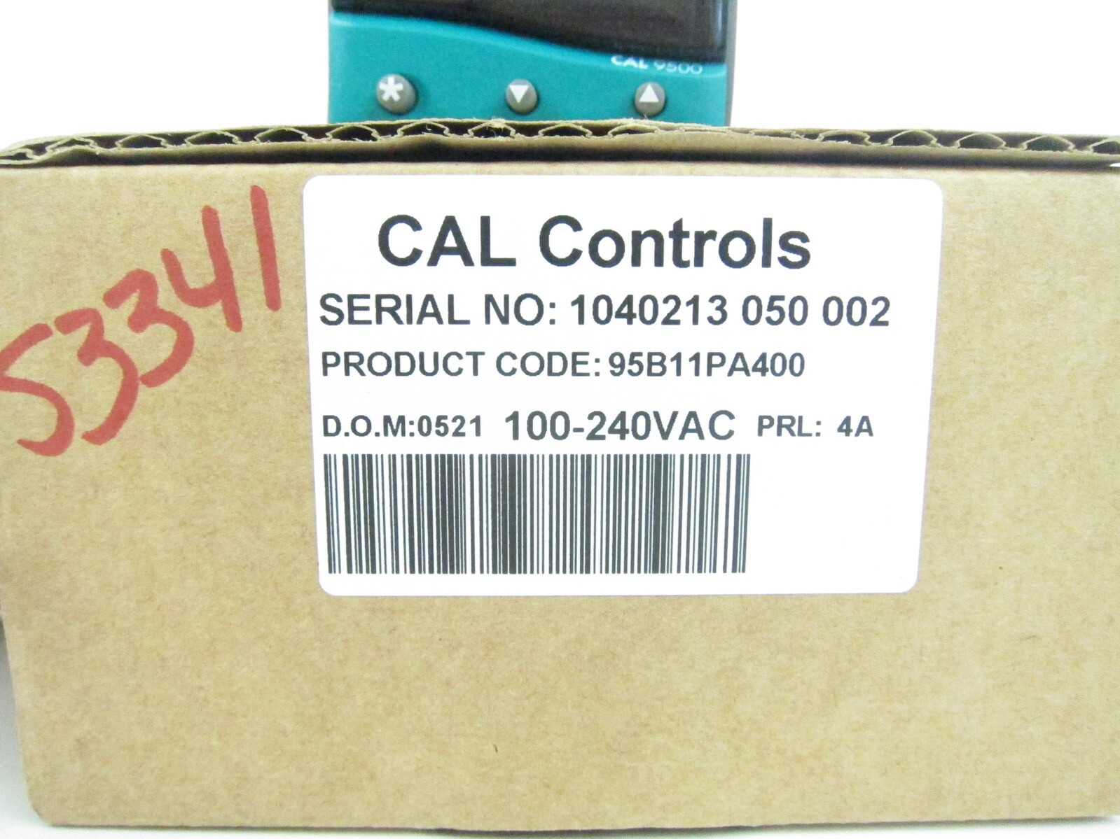 NEW Cal Controls 95B11PA400 Controller