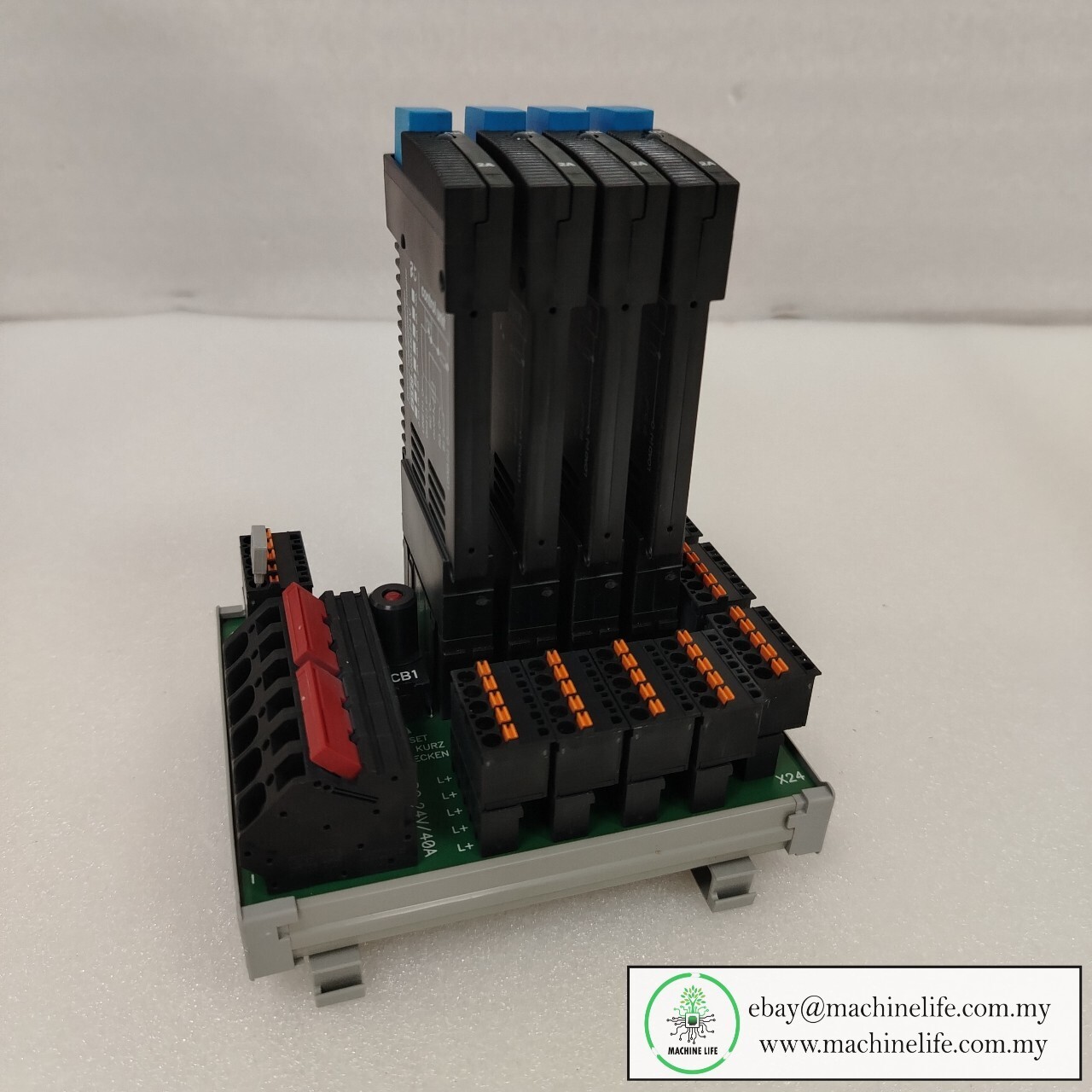 E-T-A SVS04-04 + ESS20-003-DC24V (4PCS) Power Distribution System
