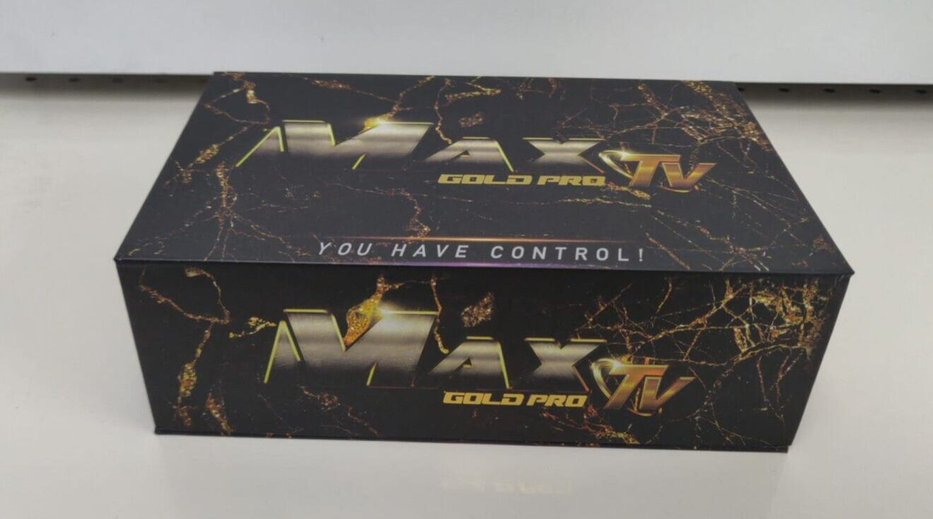 MAXTV GOLD PRO 5G 4K Quad Core 64 Bit ANDROID 9.1 (2023) UPDATED ,MORE POWERFUL