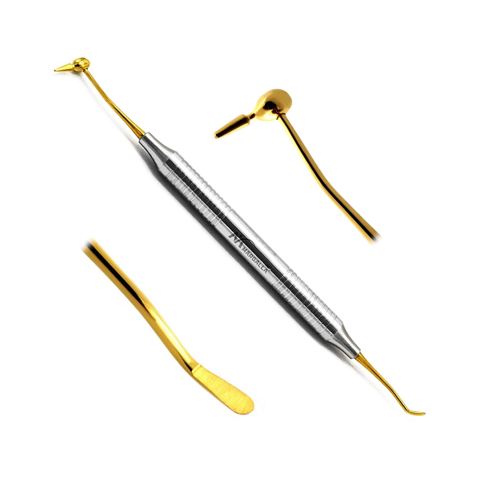 Dental Composite Filling Instrument CIG-6 Titanium Gold Coated Stainless Steel