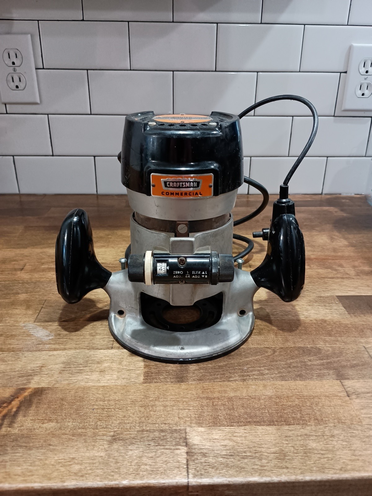 VINTAGE SEARS/CRAFTSMAN COMMERCIAL ROUTER 100% BALL BEARING 25000 RPM 315.17380