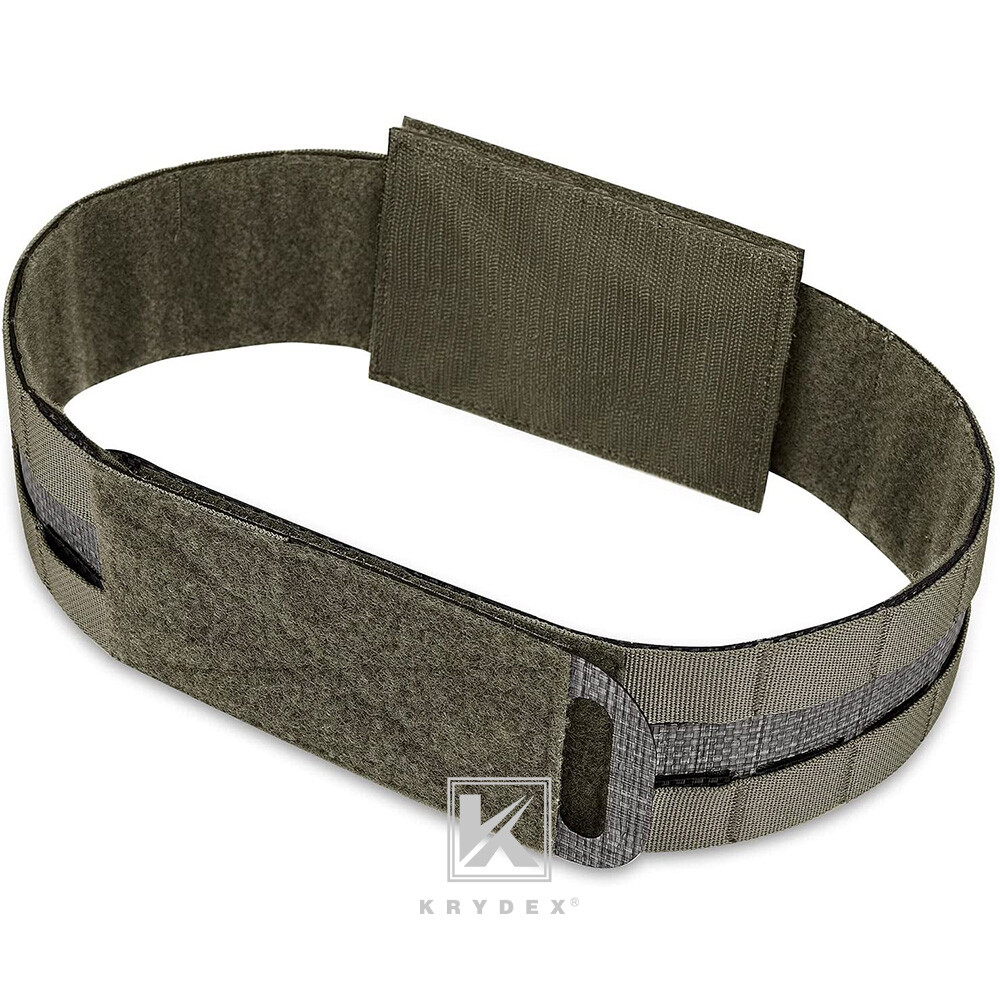 KRYDEX Tactical 3" Assault Cummerbund Tegris Rigid MOLLE Waist Band for FCPC LBT