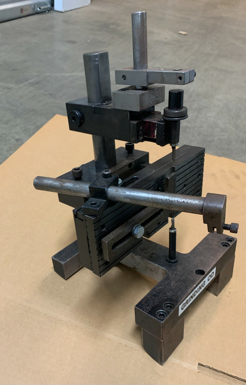 MACHINIST Table-Edge Grinding Fixture Stand - Multi-Adjusts - Clean - NICE (8)