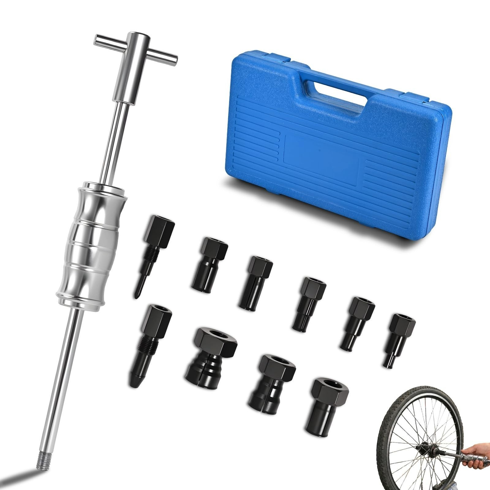 AIUWIZO Blind Bearing Puller Set 8-32mm Slide Hammer 12pc
