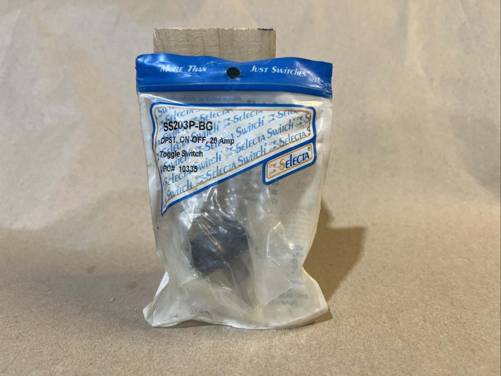 Electa SS203P-BG Toggle Switch VPC #10335