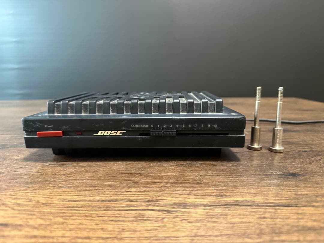Bose 1701 Amplifier Output Level Adjustment Stereo Power Amp