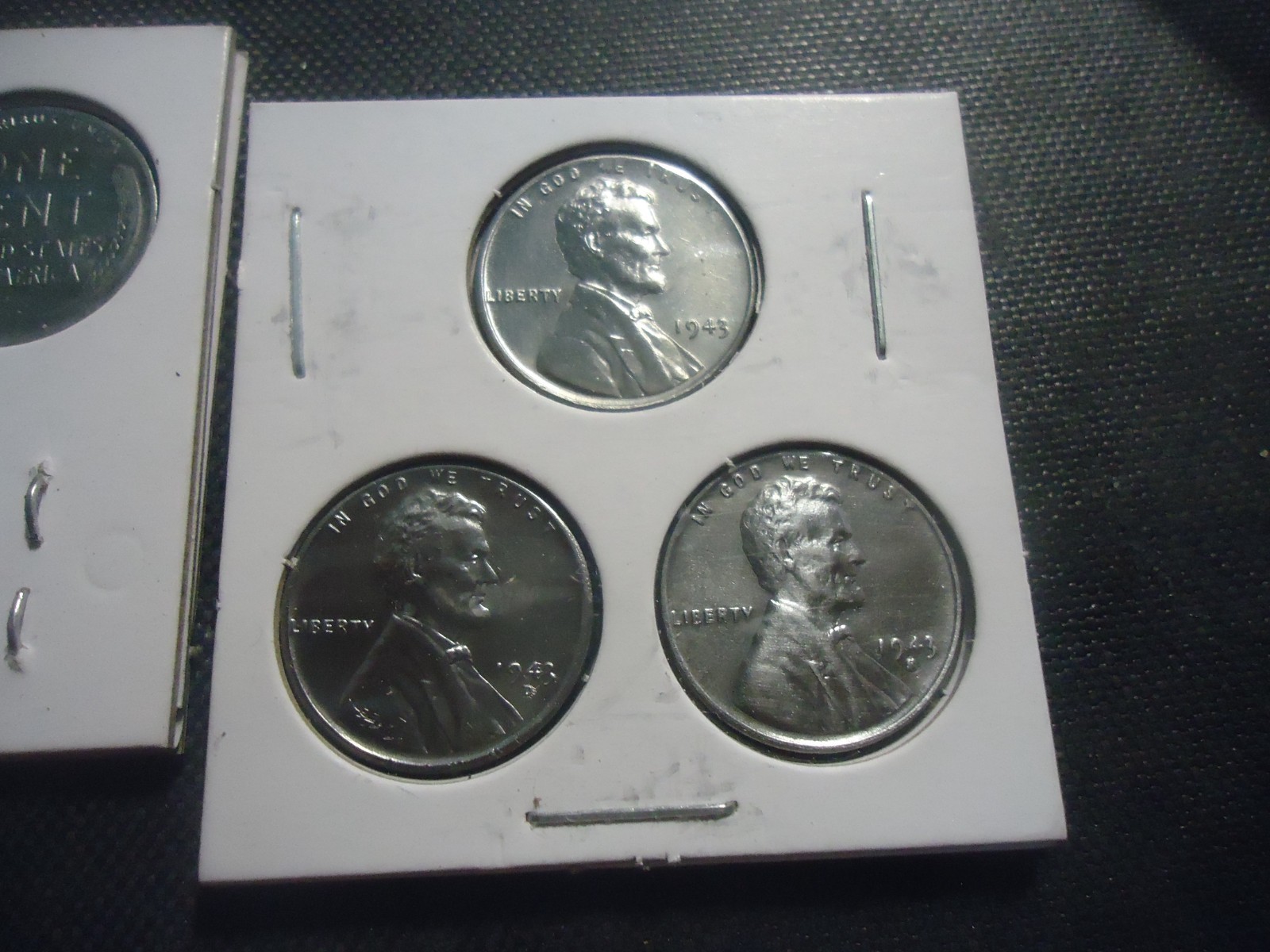 1-set-1943 p-d-s steel lincoln  flip ALL DIFFERENT      #028