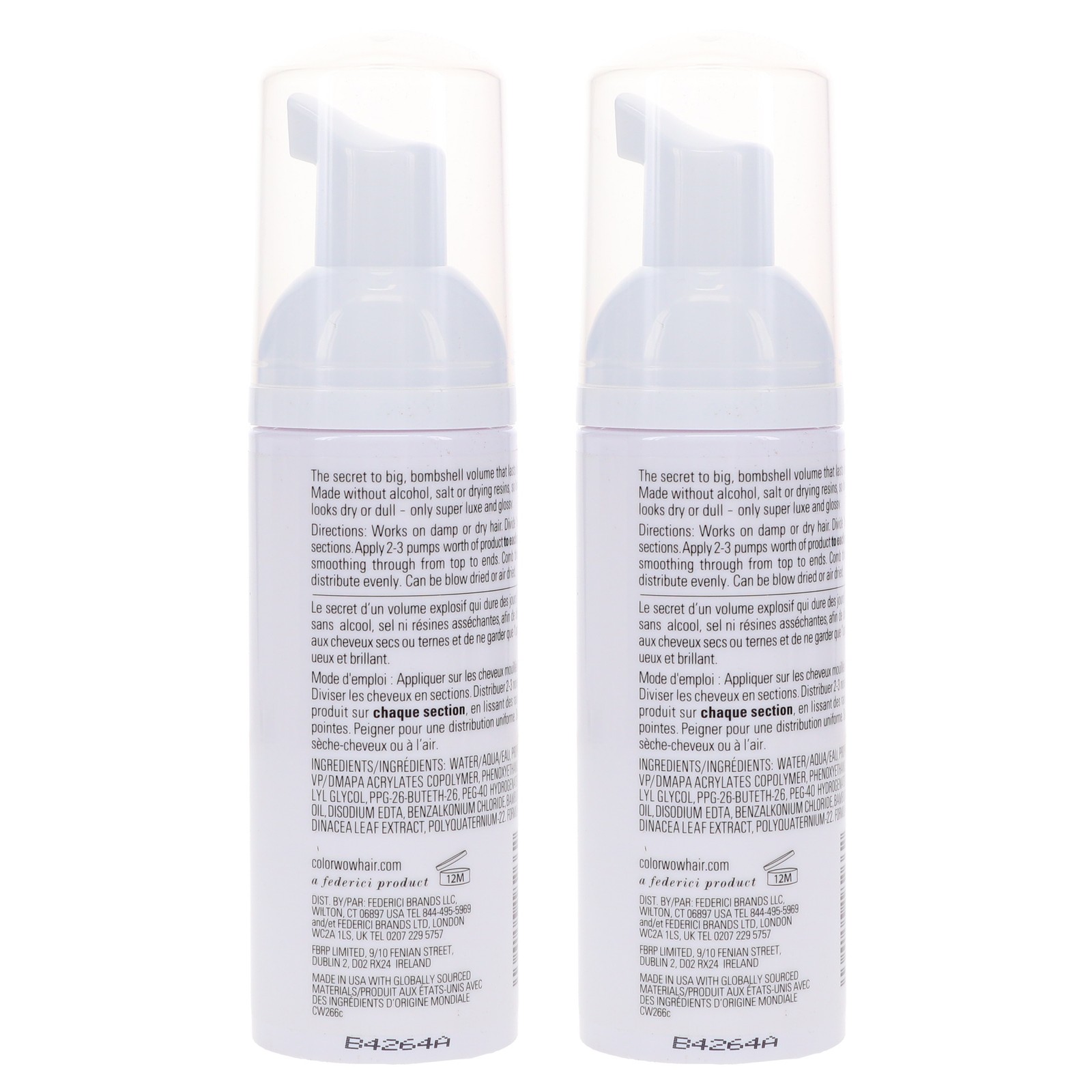 COLOR WOW Xtra Large Bombshell Volumizer 1.67 oz 2 Pack