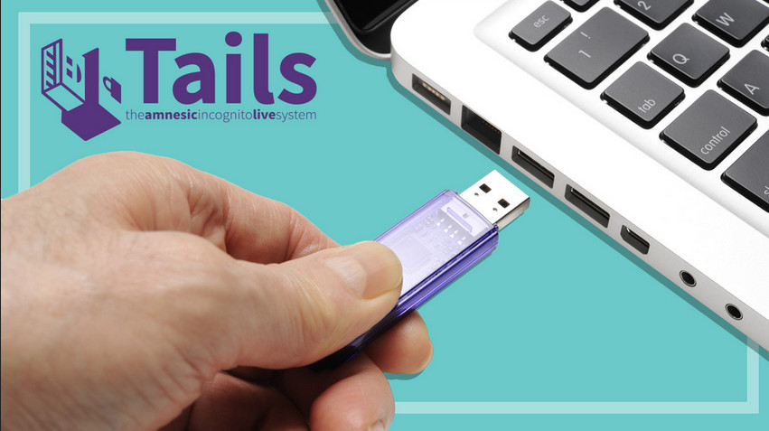 TAILS 6.11 Portable Anonymous OS - Bootable USB for Windows, Mac, Linux, & More