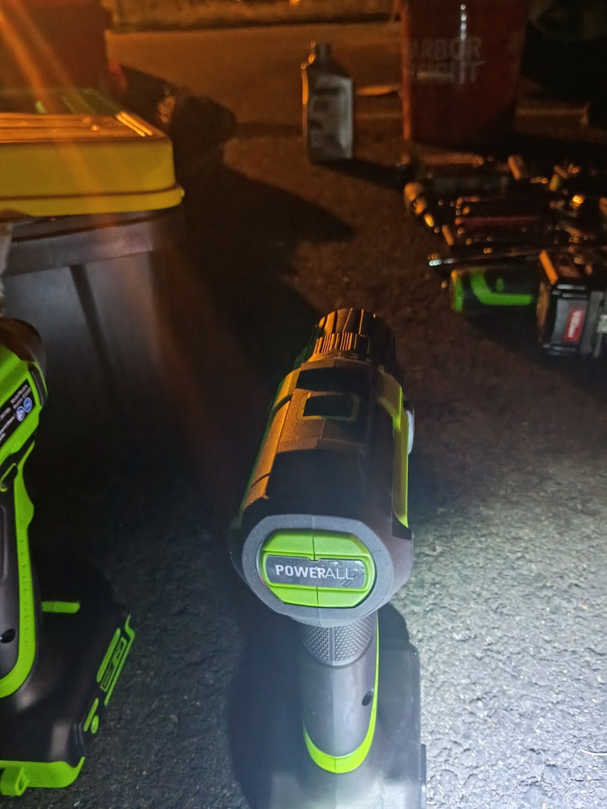 Greenworks POWERALL Cordless Drill/Driver & Impact Driver Set, 3 Batteries