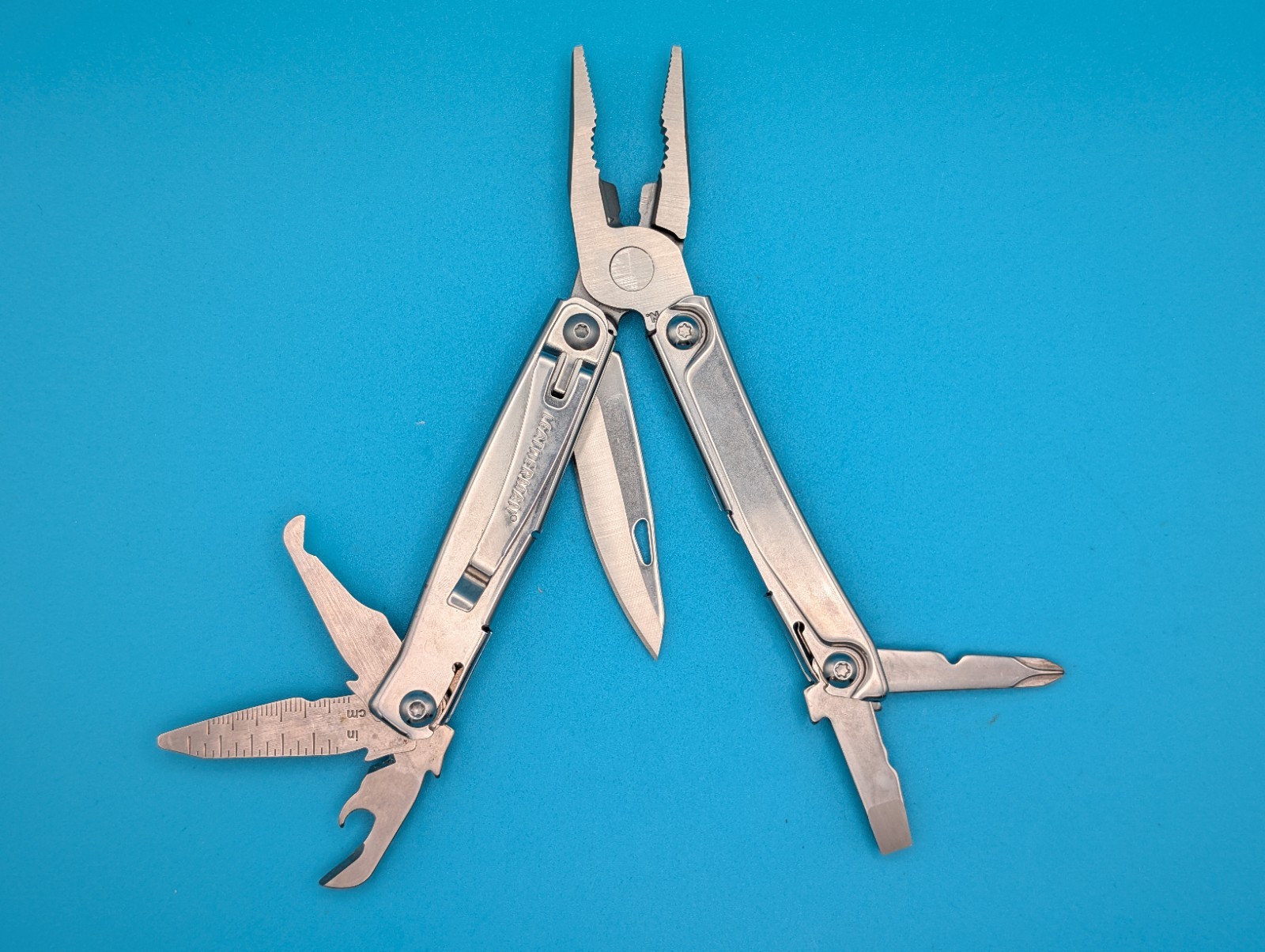 Leatherman Rev 3.8" Multi-Tool, Stainless!