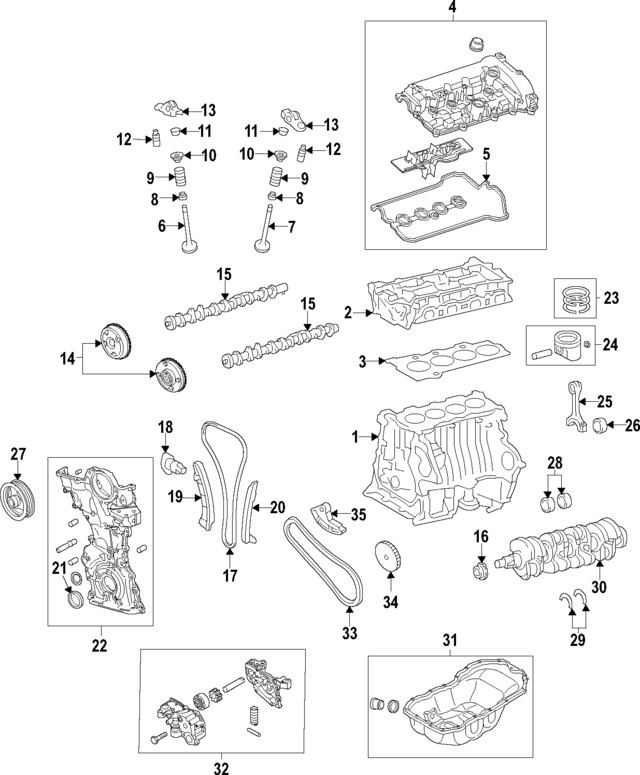 Genuine Mazda Engine Valve Spring Retainer SH01-12-123