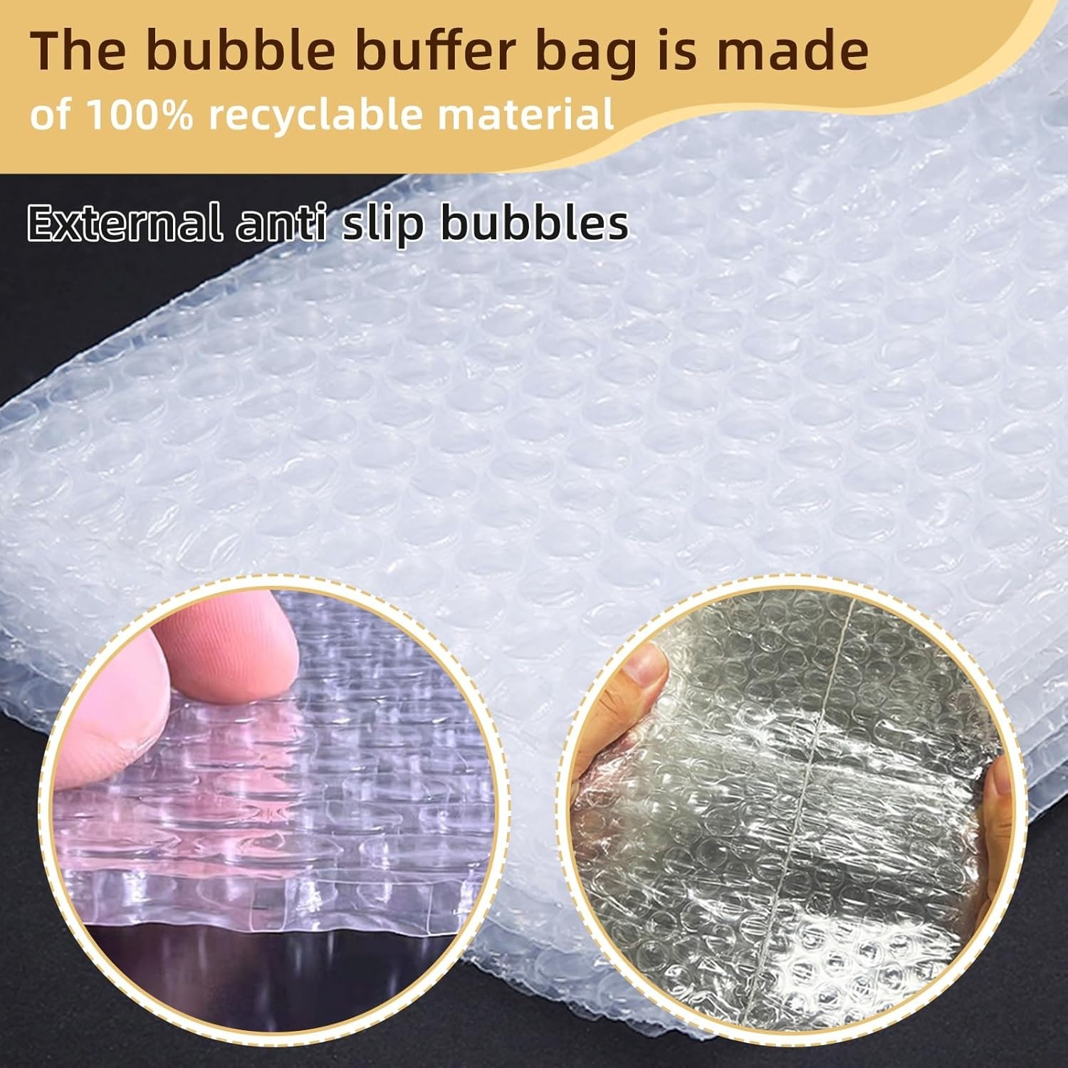 Protective Bubble Wrap Pouches, 50 Pack 12x14'' - Easy & Cost-Effective Shipping