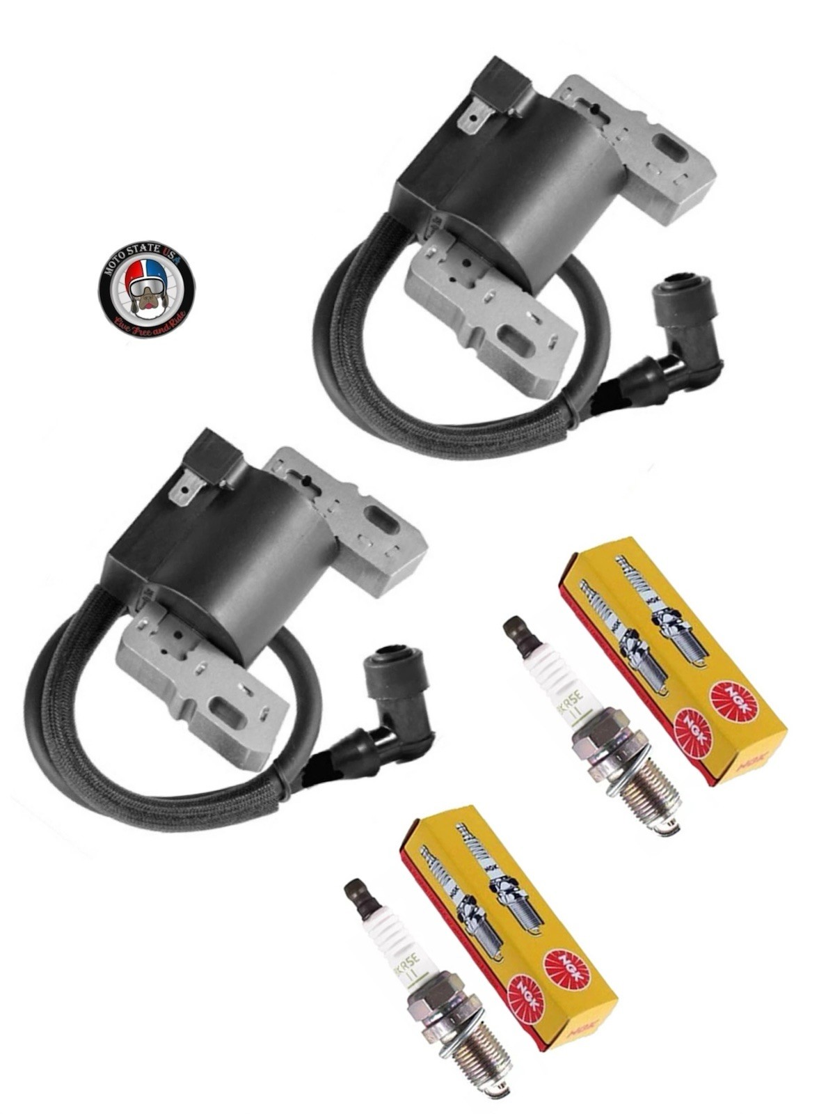 2 x Ignition Coil For John Deere LA130 LA135 LA140 LA145 LA150 LA155 LA165