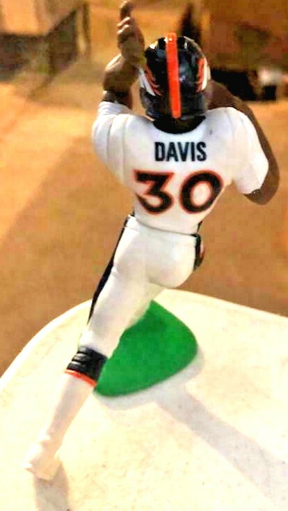 VERY HTF 2000 CD TERRELL DAVIS Starting Lineup SLU OPEN DENVER BRONCOS