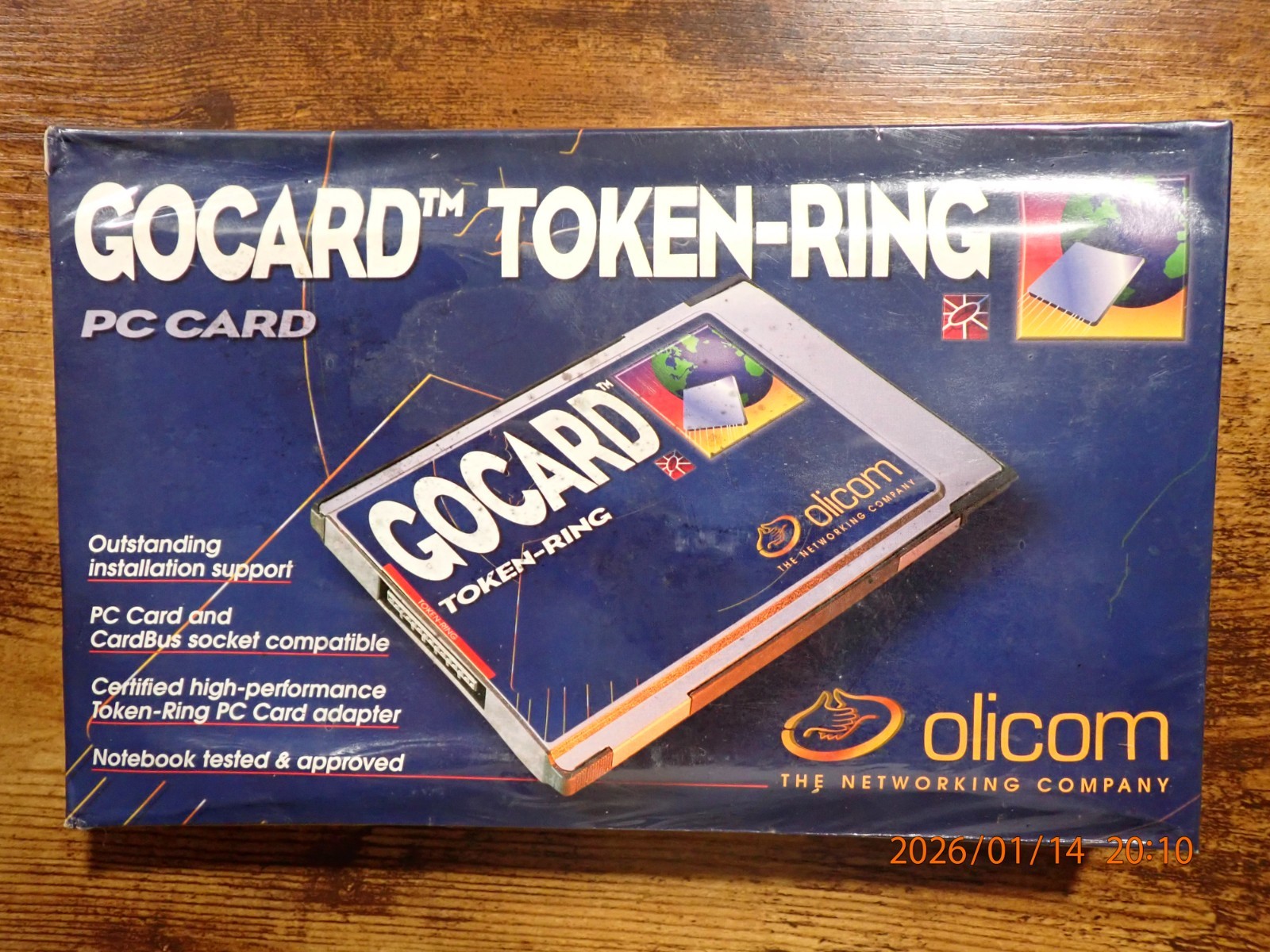 Olicom 770001020 OC-3221 Token Ring GoCard