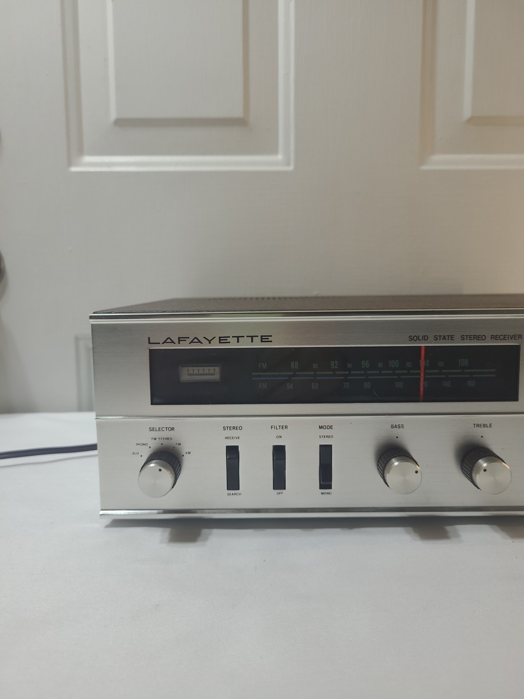Vintage Lafayette LR-99A Solid-State Stereo Receiver Tested.