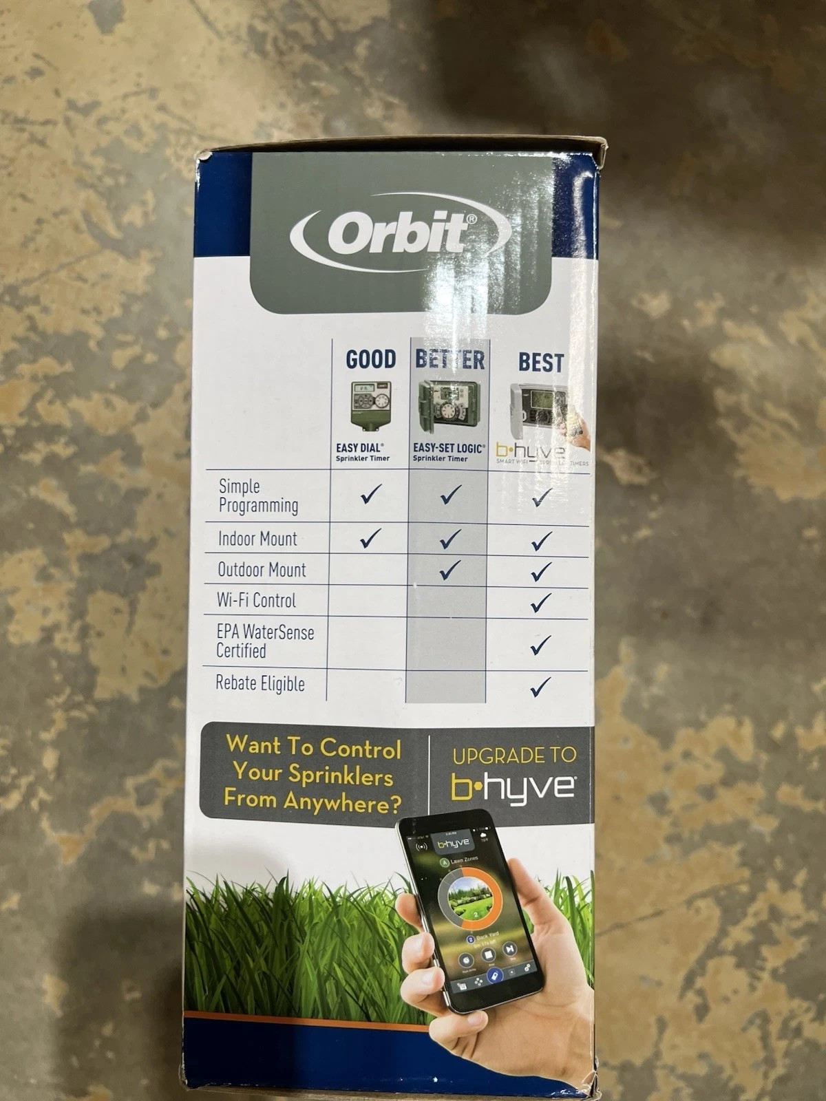 BRAND NEW Orbit 9-Zone Easy-Set Logic Dial Sprinkler Timer Model #57899