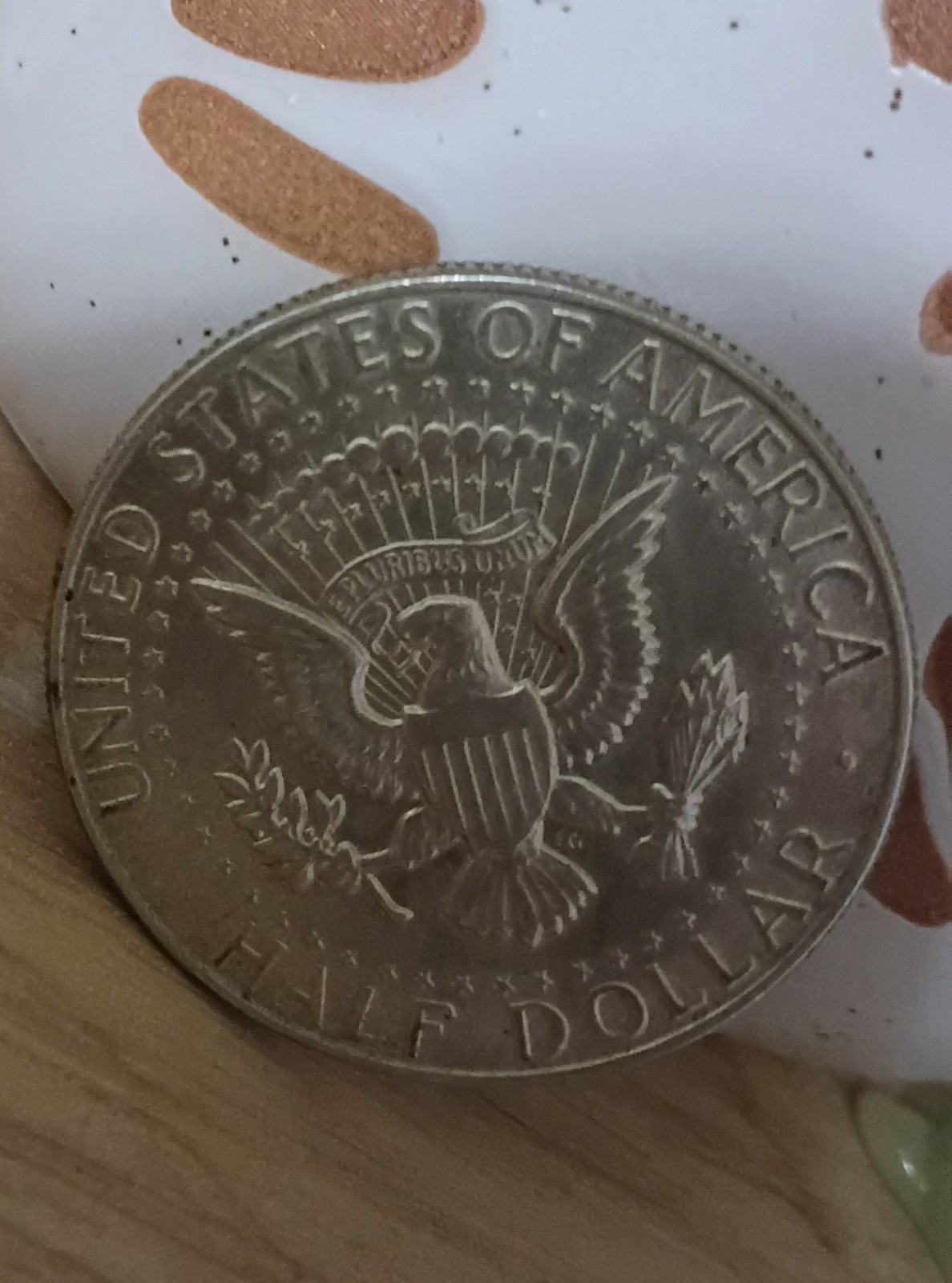 1966 kennedy half dollar coin
