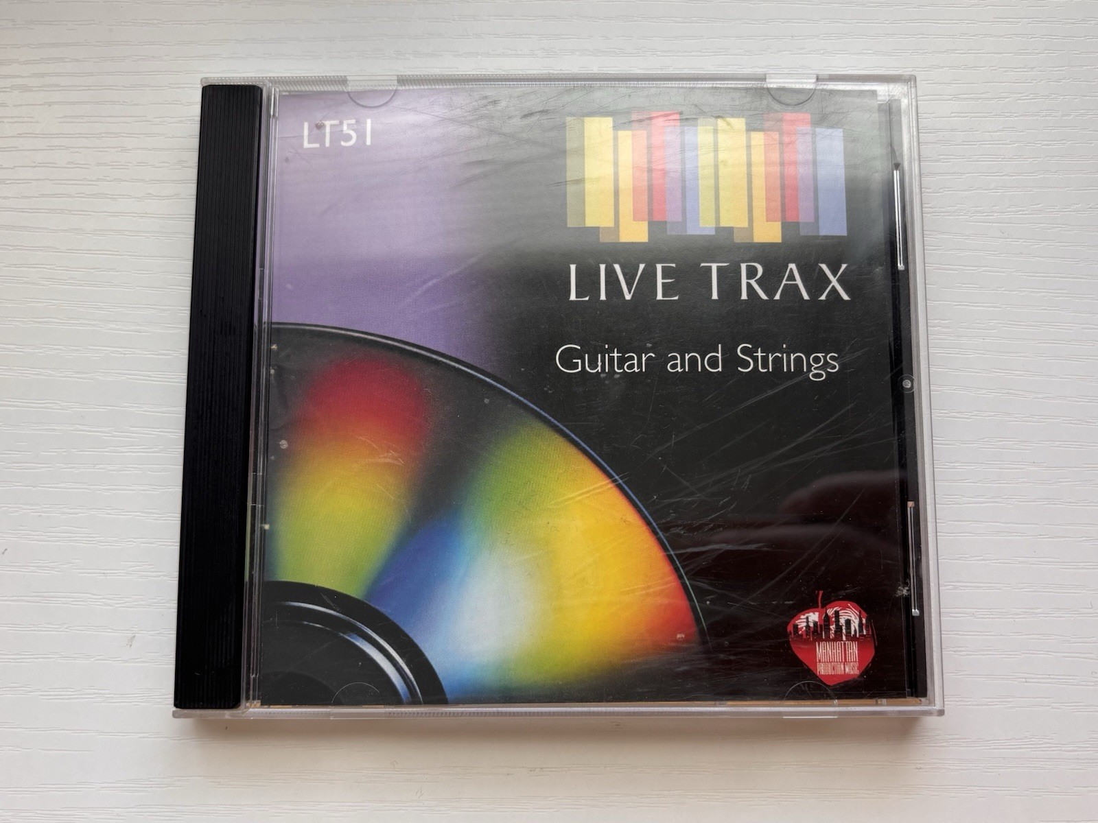 Live Trax Guitar and Strings Loops & Samples CD LT51 English Language