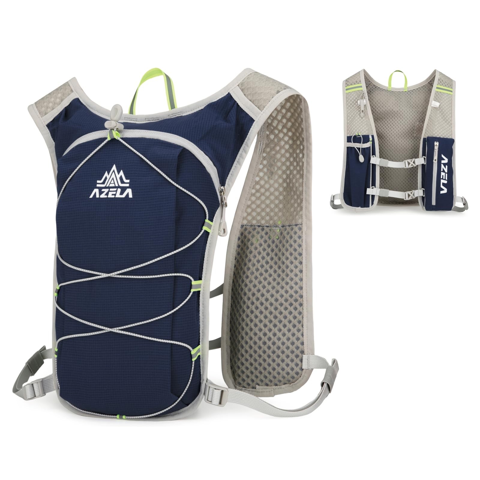 Lightweight Hydration Pack for Running, Cycling, Trail Marathon – Unisex Vest