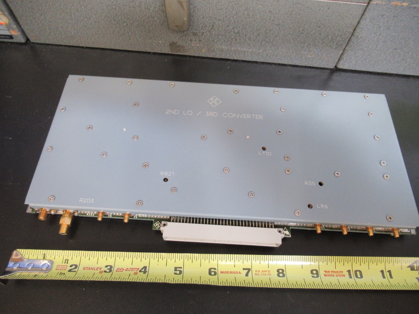 BOARD for ROHDE & SCHWARZ EMI RECEIVER 2nd LO 3rd CONVERTER 848.3507.02 &B5-A-09