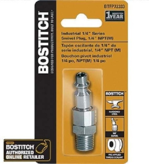 BTFP72333 Industrial 1/4-Inch Series Swivel Plug - 1/4-Inch NPT Male Thread