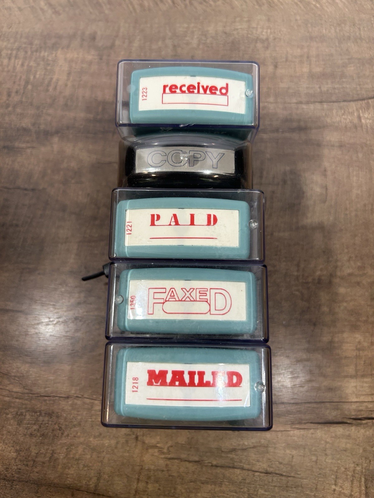 Lot Of 5 XSTAMPER’S Mailed Faxed Paid Copy Received. All Tested Works