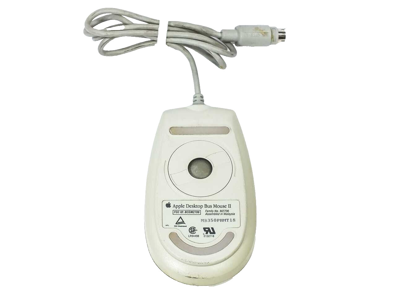 Apple Desktop Bus Mouse II ADB for Mac SE Performa PowerMac Apple M2706 GRADE D