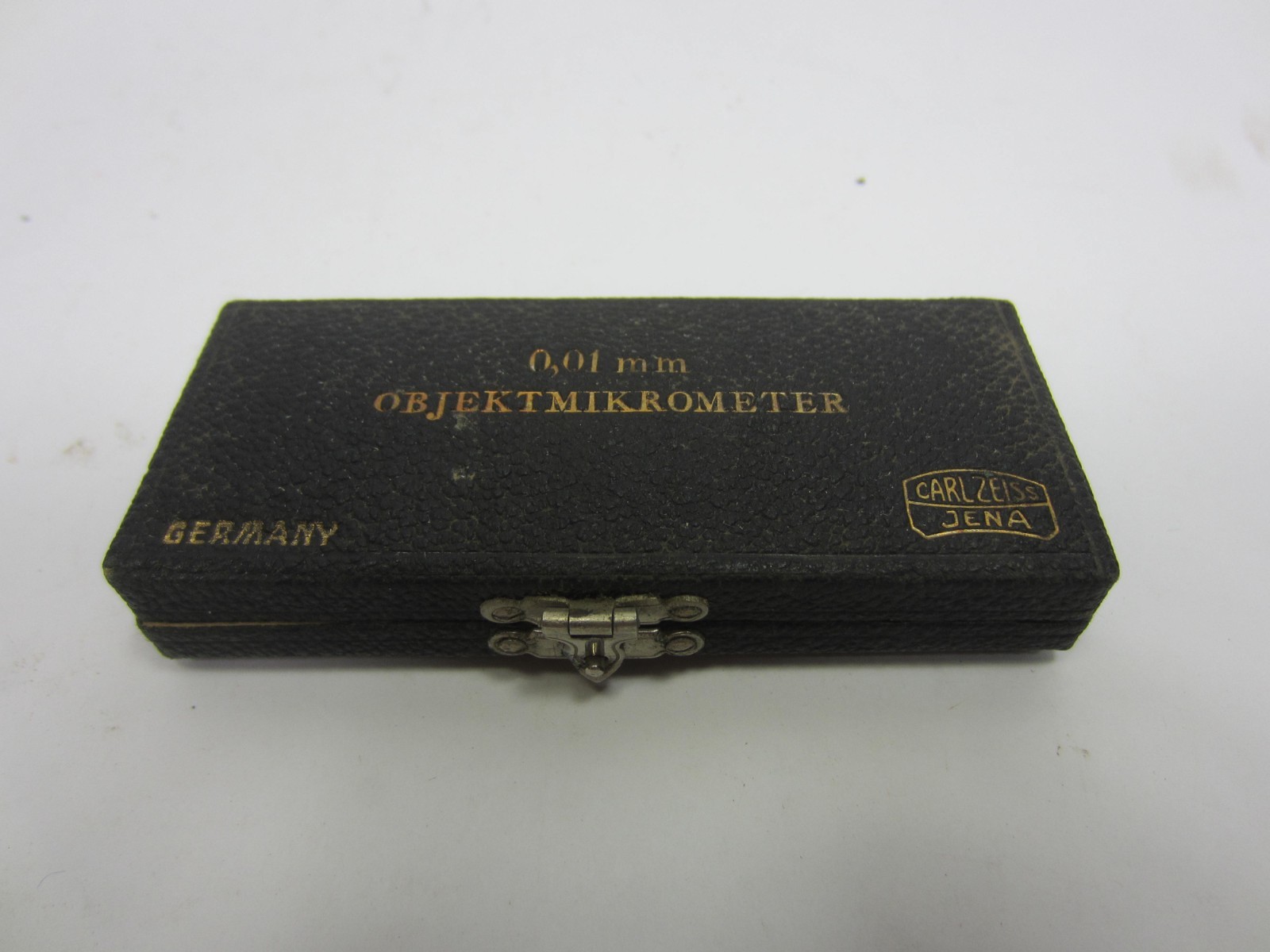 Antique Carl Zeiss Glass Plate Micrometer in Case