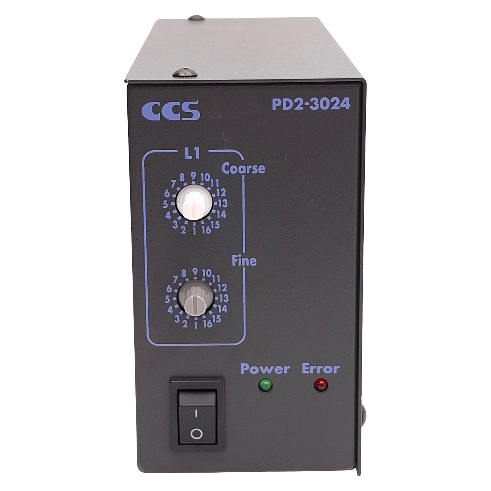 CCS PD2-3024(A) Machine Vision Light Controller, 1-Ch, 100-240VAC In, 24VDC Out