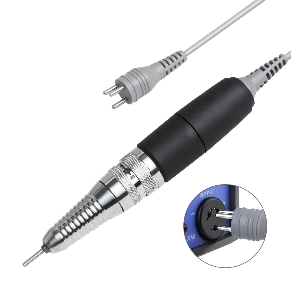 Nail Art Machine Handpiece 3 Pin for UP200 Core Electric Manicure Pen 35000 RPM