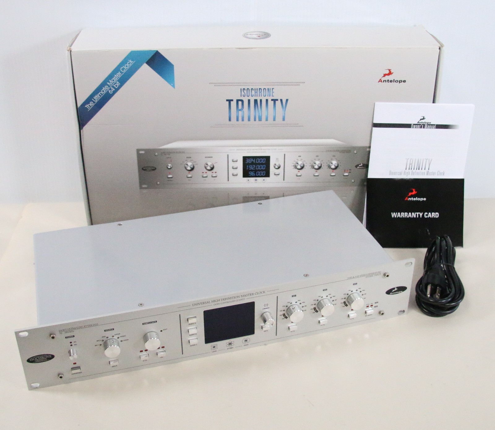 Antelope Audio Isochrone Trinity High Definition Master Clock - Free Shipping